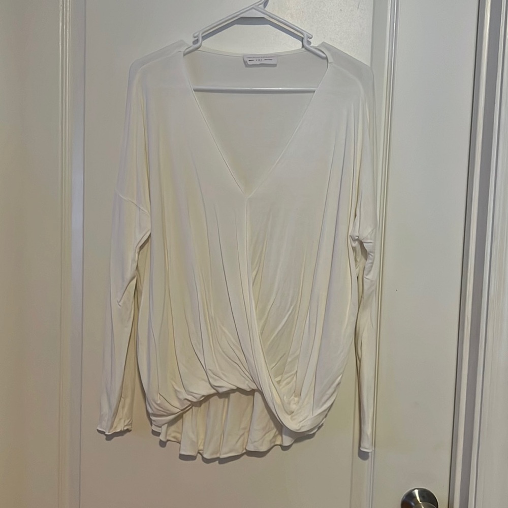 White cotton top